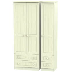 Cottage 3 Door 4 Drawer Wardrobe